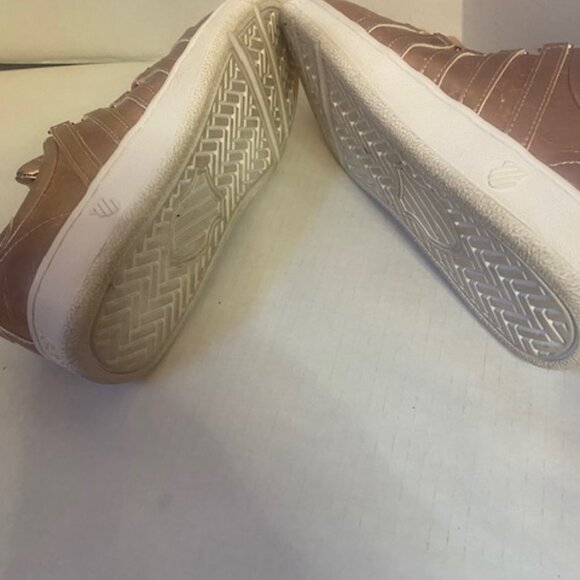 K-Swiss Women's Classic VN sneakers in a rose gold/pink metallic, size 8.5 - Picture 7 of 7